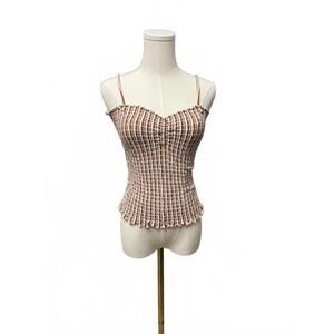 Madewell Smocked Tank Top - Perfect for Summer